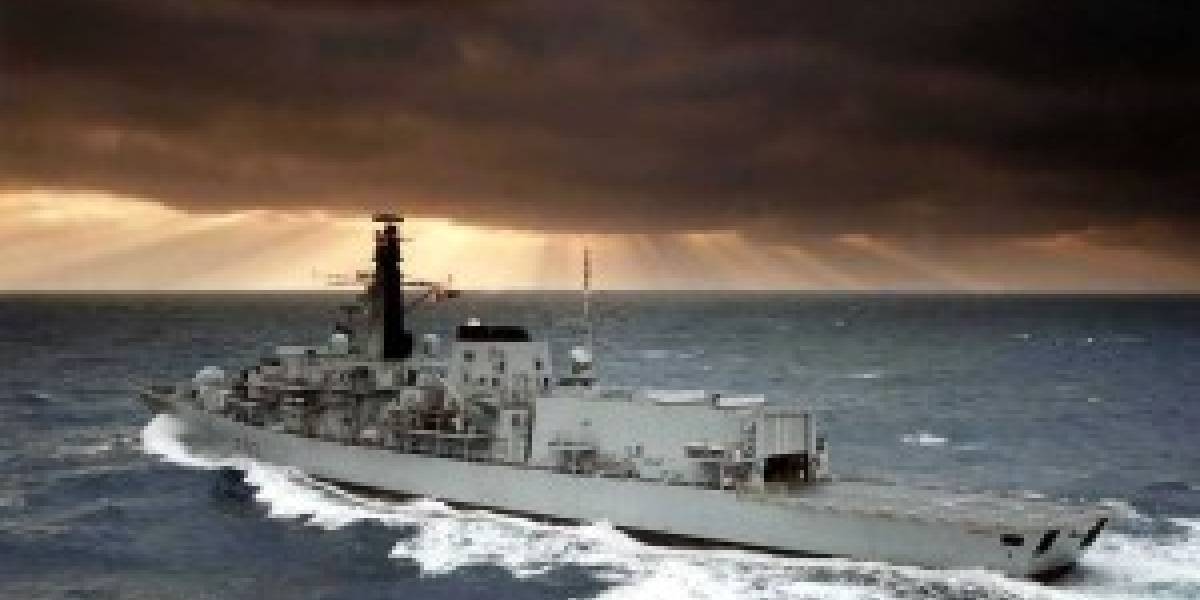 La Armada Británica bajo ataque de un virus
