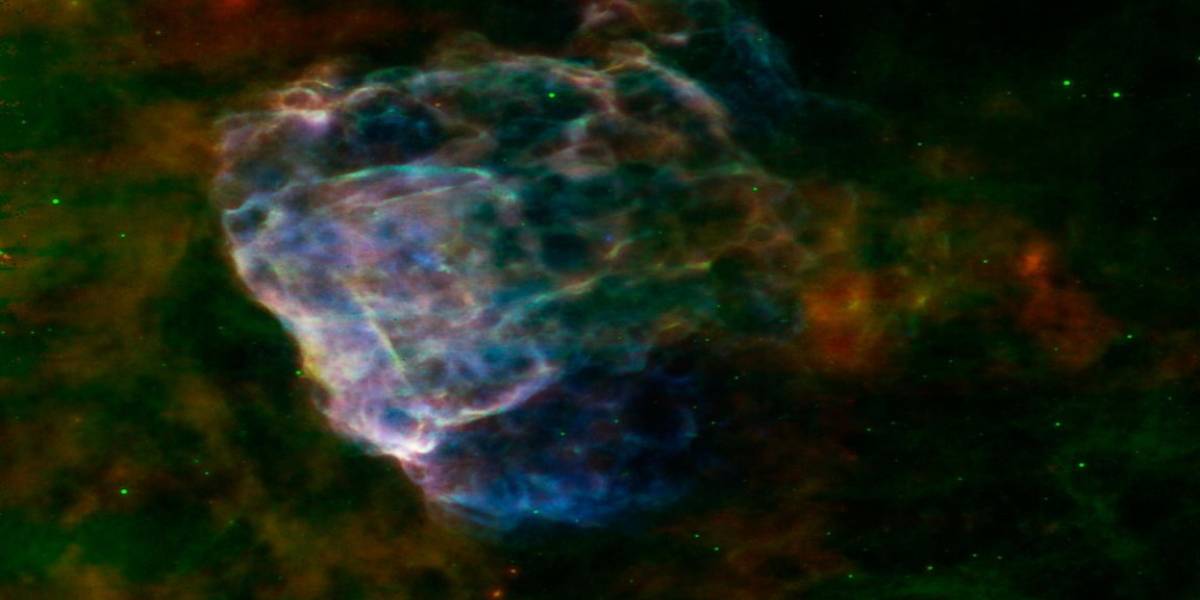 Tres diferentes telescopios capturaron una misma supernova