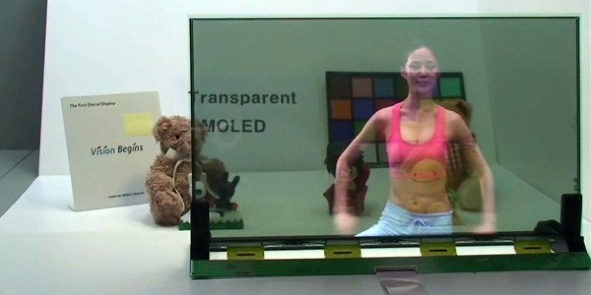 CES 2011: Samsung muestra pantalla AMOLED transparente