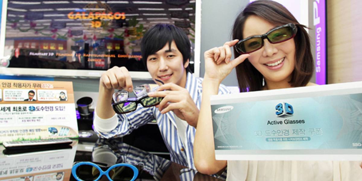 Samsung planea hacer anteojos 3D para gente miope