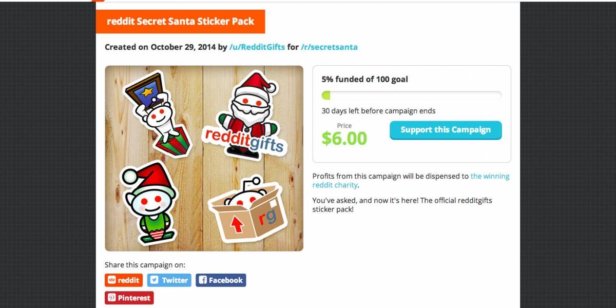 Reddit lanza su propio sitio de crowdfunding llamado Redditmade