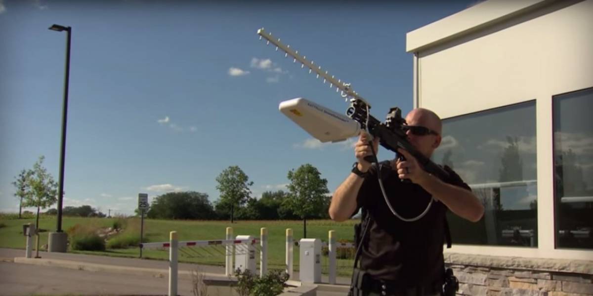 Conoce el nuevo rifle anti-drones desarrollado para proteger zonas estratégicas