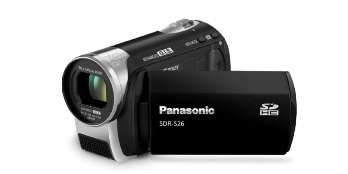 Panasonic SDR-S26: La videocámara con acercamiento extremo