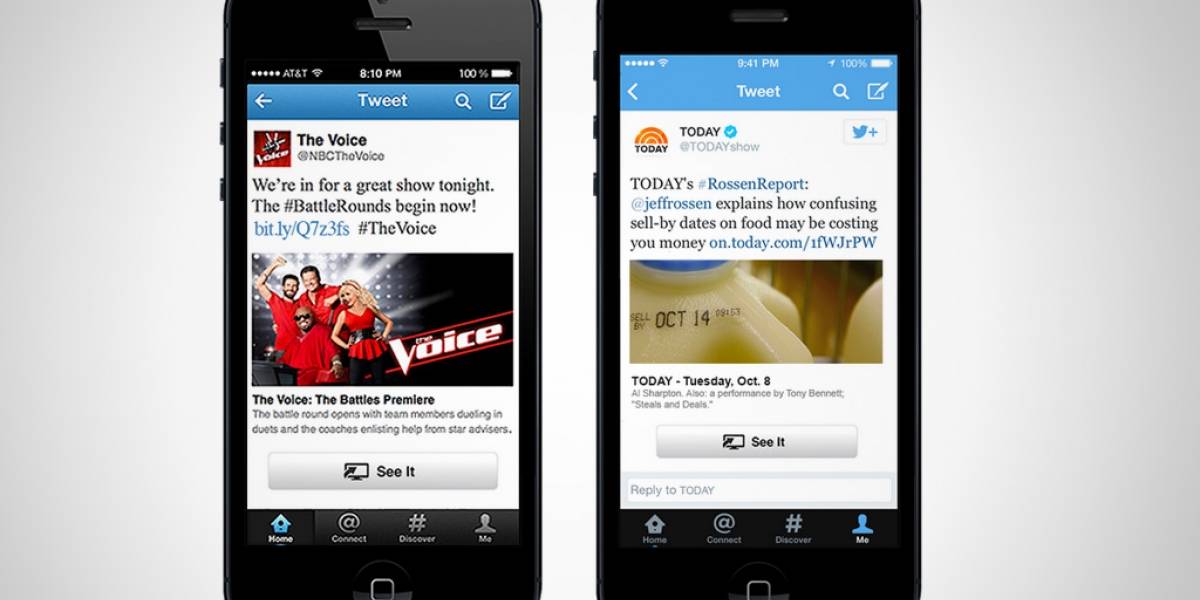 Twitter agregará un botón para ver series de TV via streaming