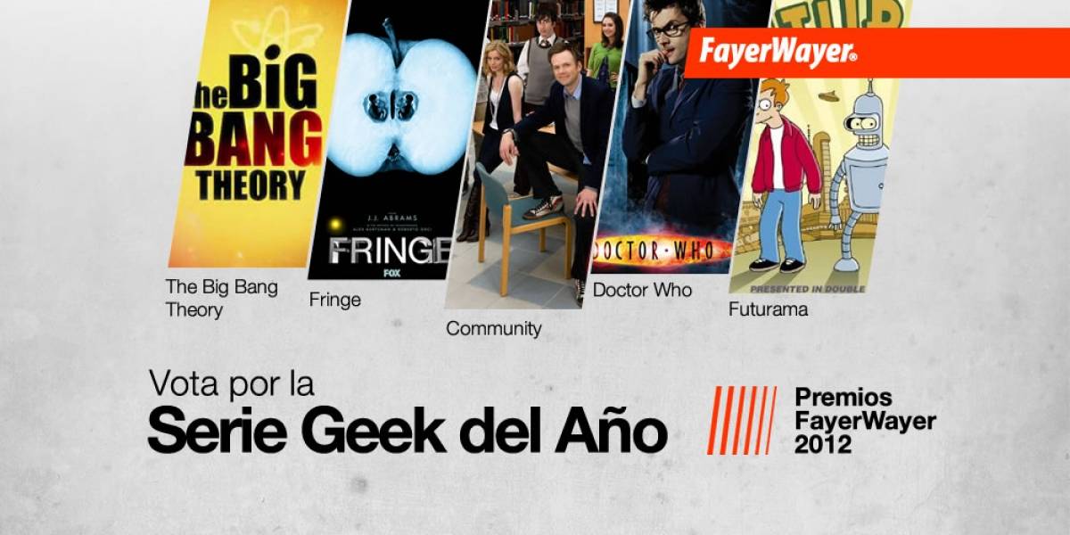 Pila de Oro: Vota por la Mejor Serie Geek del Año 2012