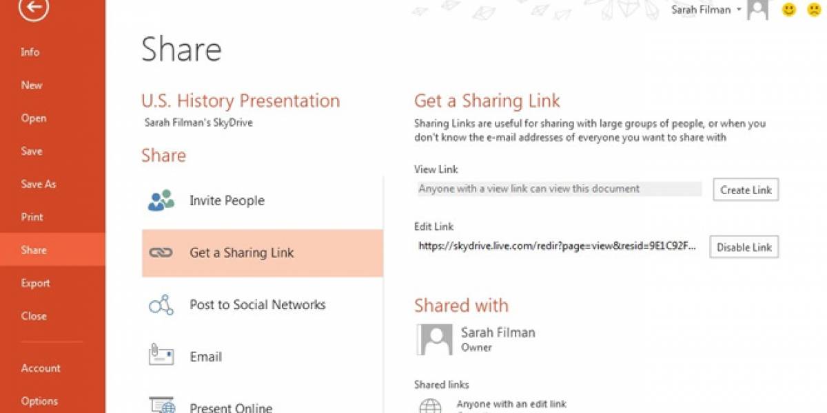 SkyDrive ahora permite editar documentos sin tener una cuenta de Microsoft