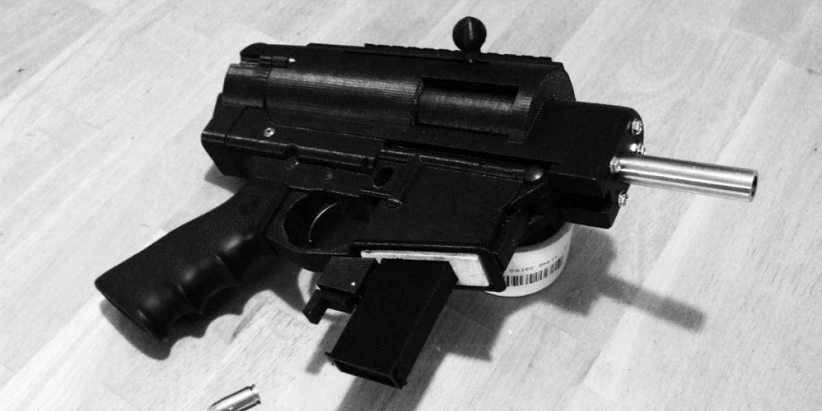 Nueva impresión en 3D: Una pistola semi-automática