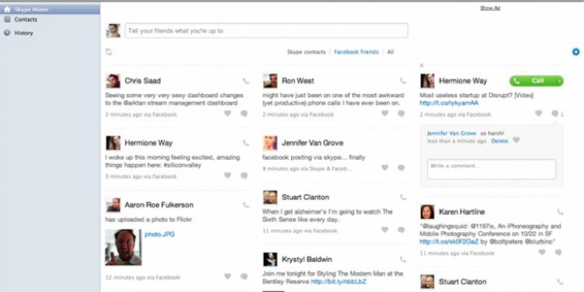 Skype actualiza su software para Mac