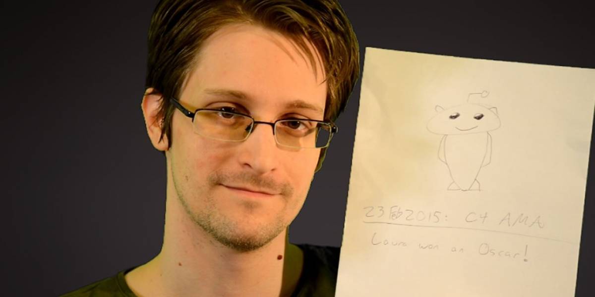 Snowden, Poitras y Greenwald realizan AMA en Reddit sobre Citizenfour
