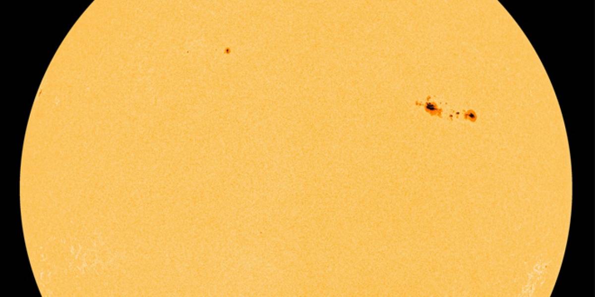 Nueva mancha solar de 150.000km es doce veces más grande que la Tierra