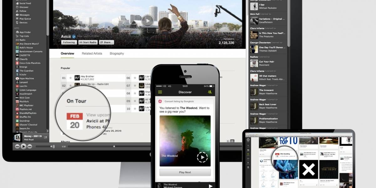 Spotify lanza sitio web para explicar a los artistas su modelo de negocios