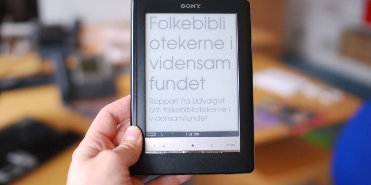 Sony dice adios al mercado de e-books