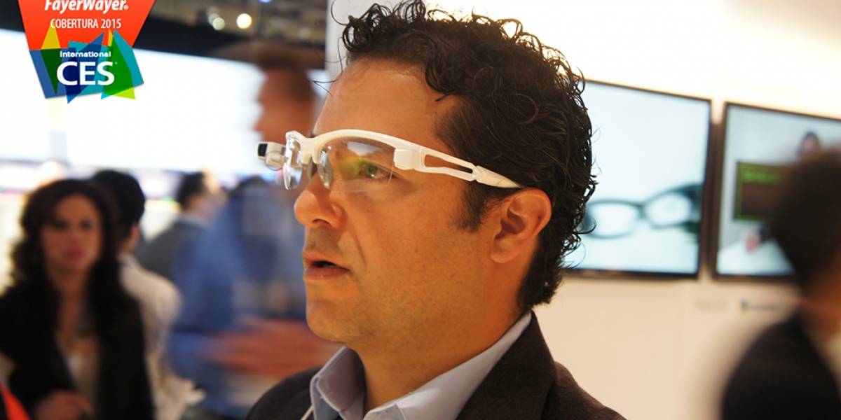 Sony SmartEyeglass Attach! a primera vista #CES2015