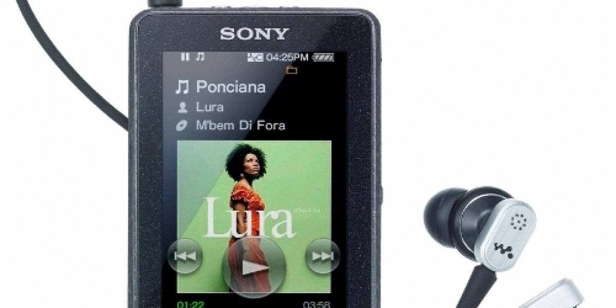 Sony revela sus nuevos Walkman X-Series