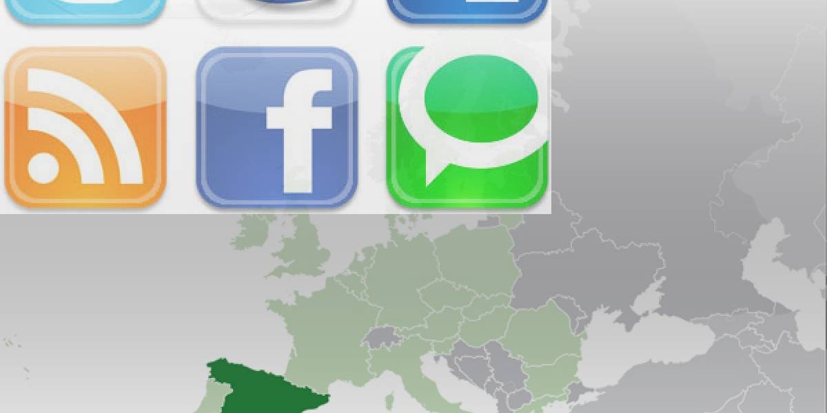 Sólo el 28% de los españoles usa redes sociales
