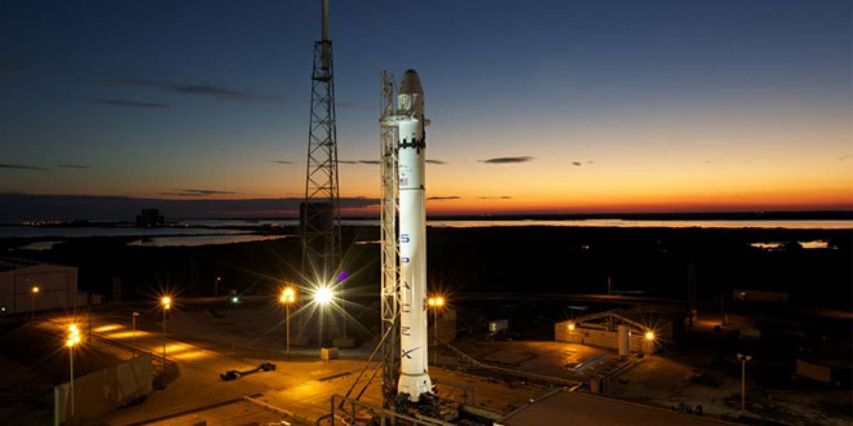 SpaceX abortó su despegue en el último segundo