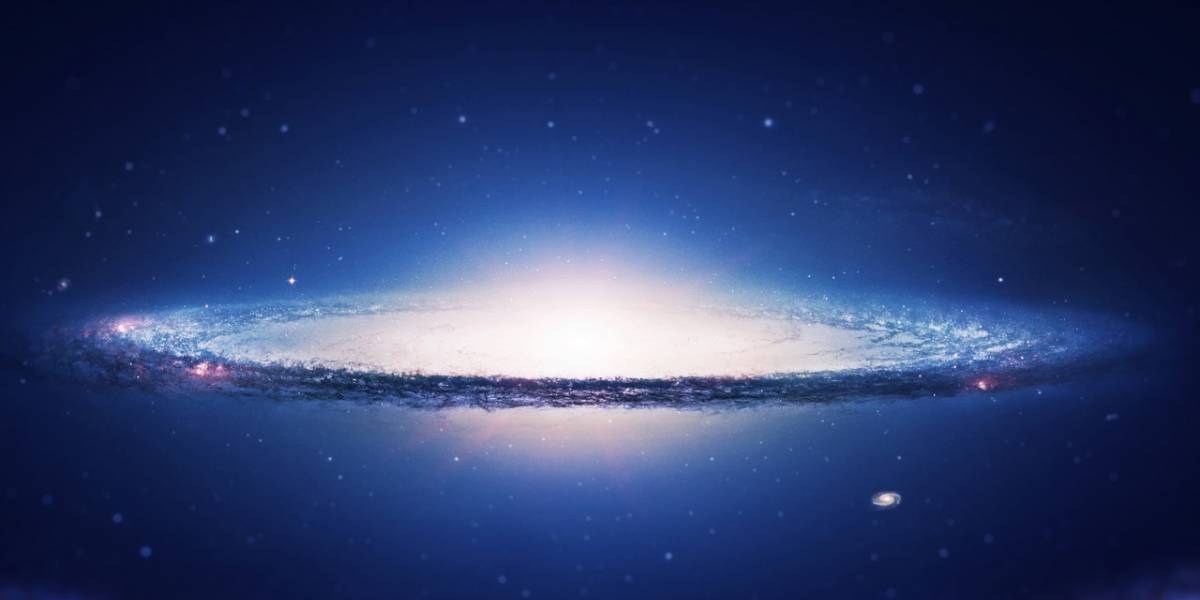 ALMA revela los inicios violentos de las galaxias de panqueque
