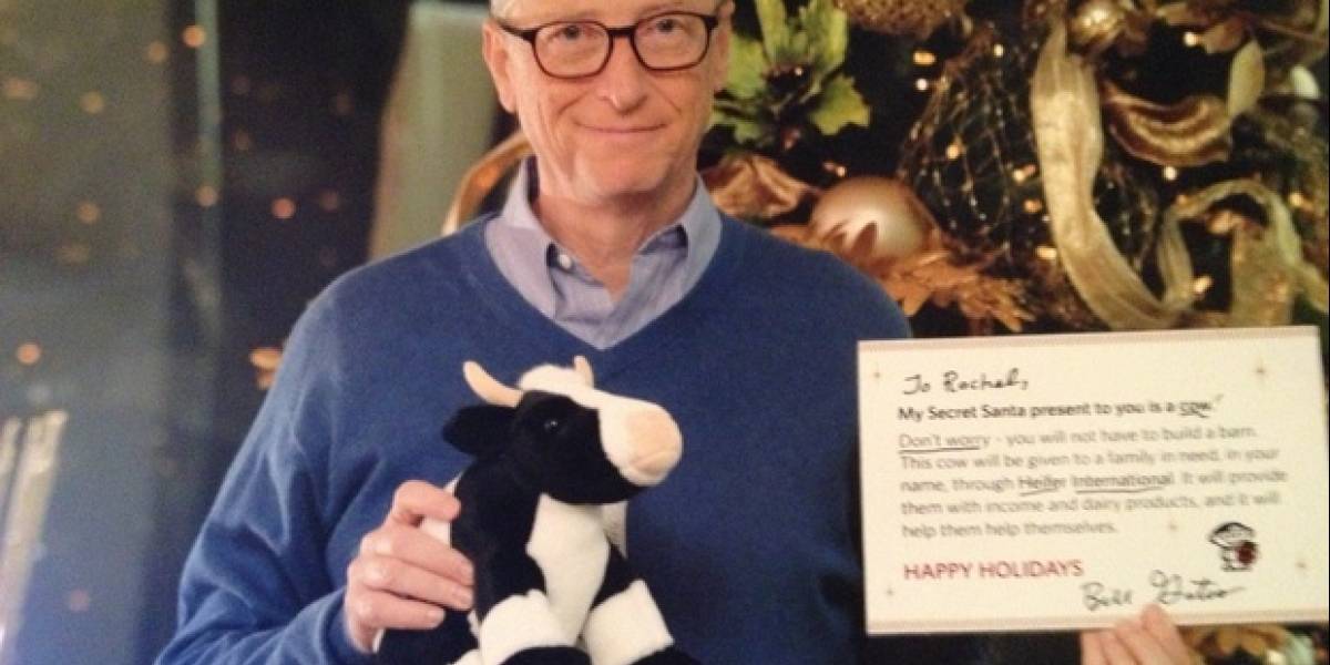 Usuaria de Reddit descubrió que su 'amigo secreto' era Bill Gates