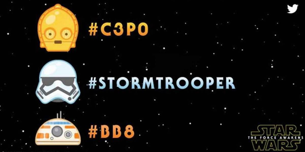 Twitter estrenó emojis de Star Wars