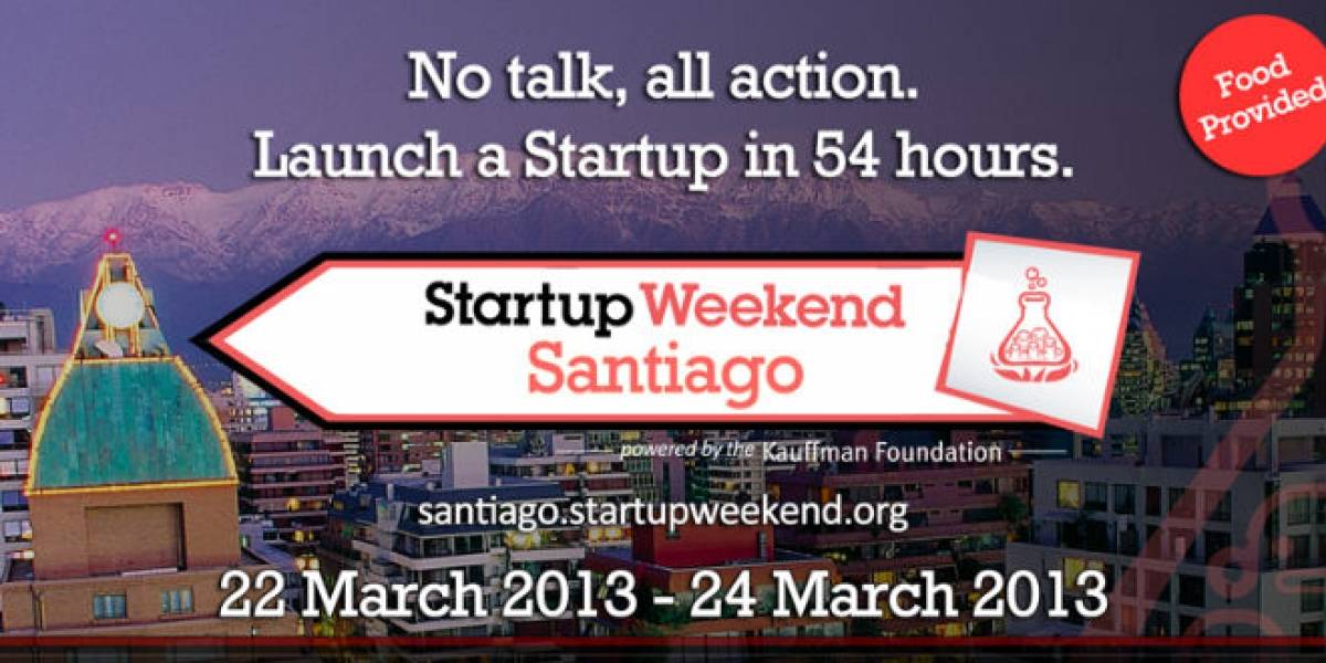 Chile: Ya se están agotando las entradas para ciertas categorías del Startup Weekend Santiago