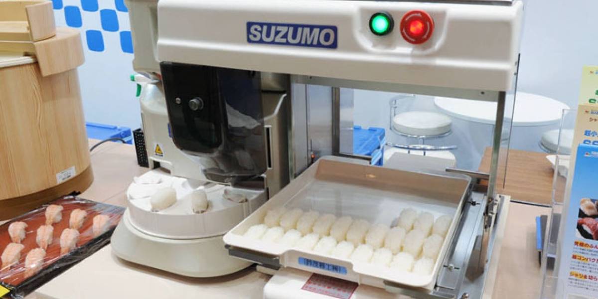 Presentan a un robot que puede elaborar 400 rollos de sushi por hora