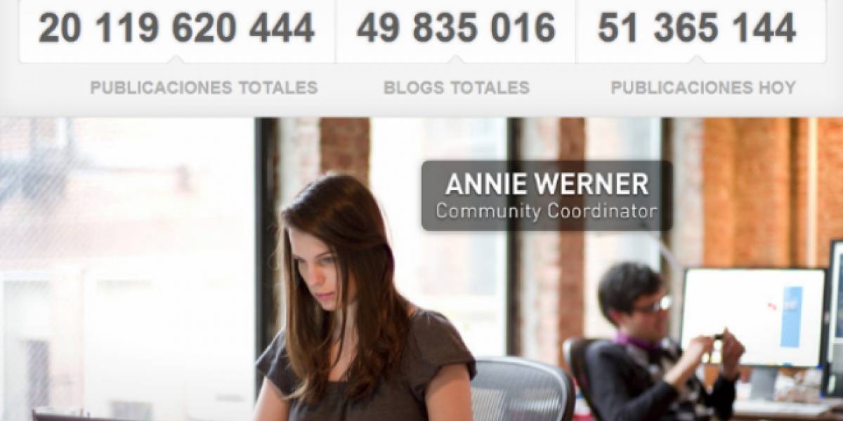 Tumblr alcanza 20 mil millones de publicaciones en casi 50 millones de blogs