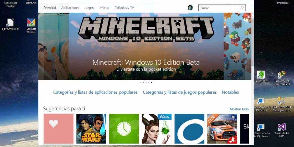 Windows 10 ya permite guardar aplicaciones en unidades externas