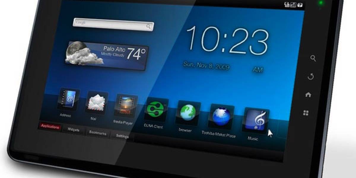 Toshiba lanza en España su tablet "Folio 100" y presenta portal de aplicaciones