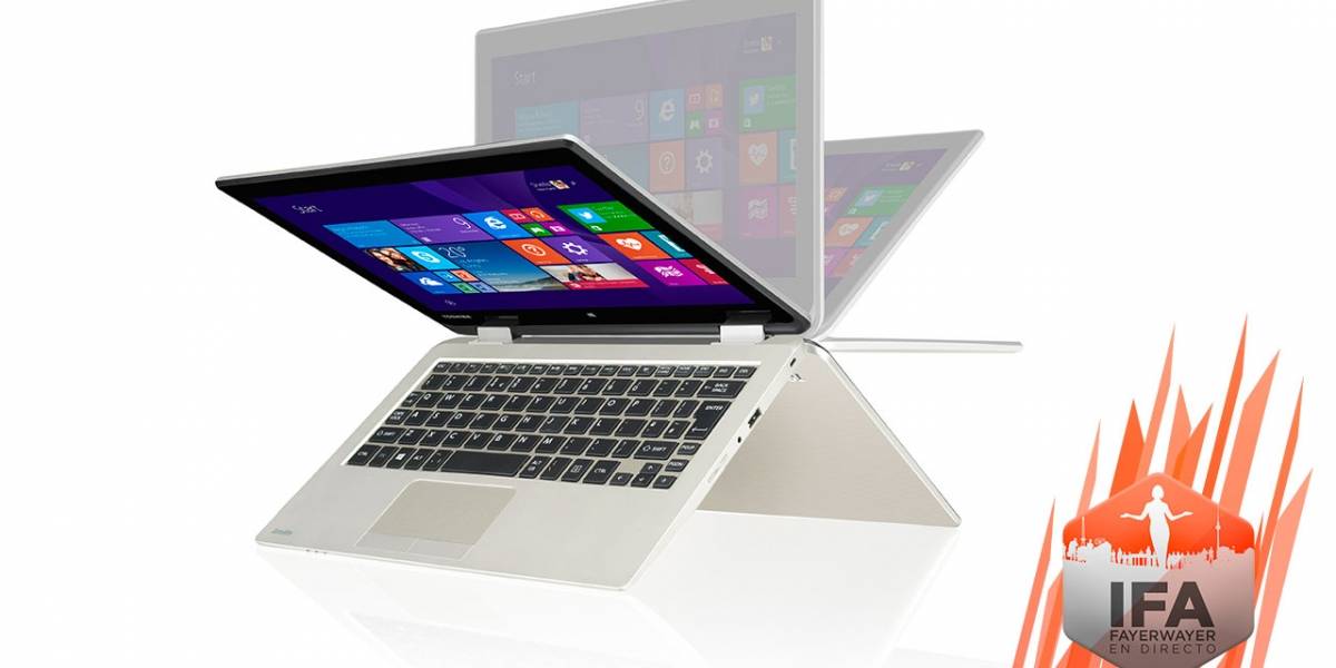 Toshiba Radius 11, un híbrido con Windows 8 a precio accesible #IFA2014