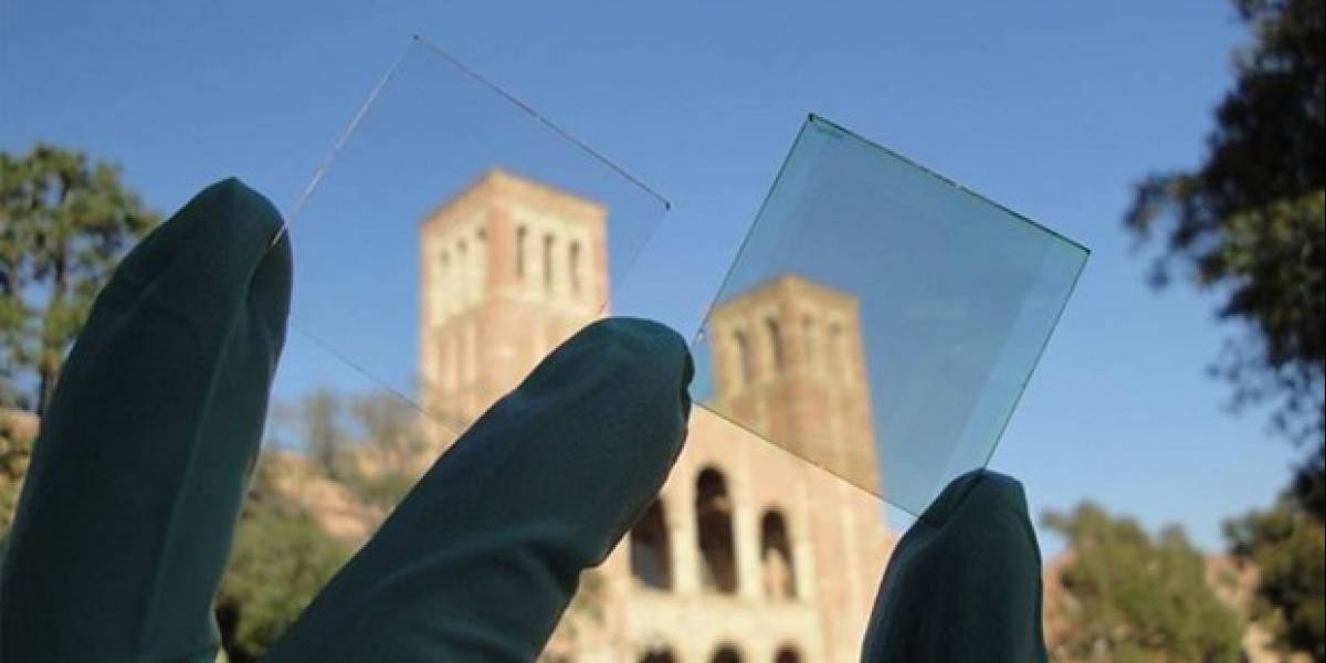 Crean panel solar trasparente que recoge luz infrarroja