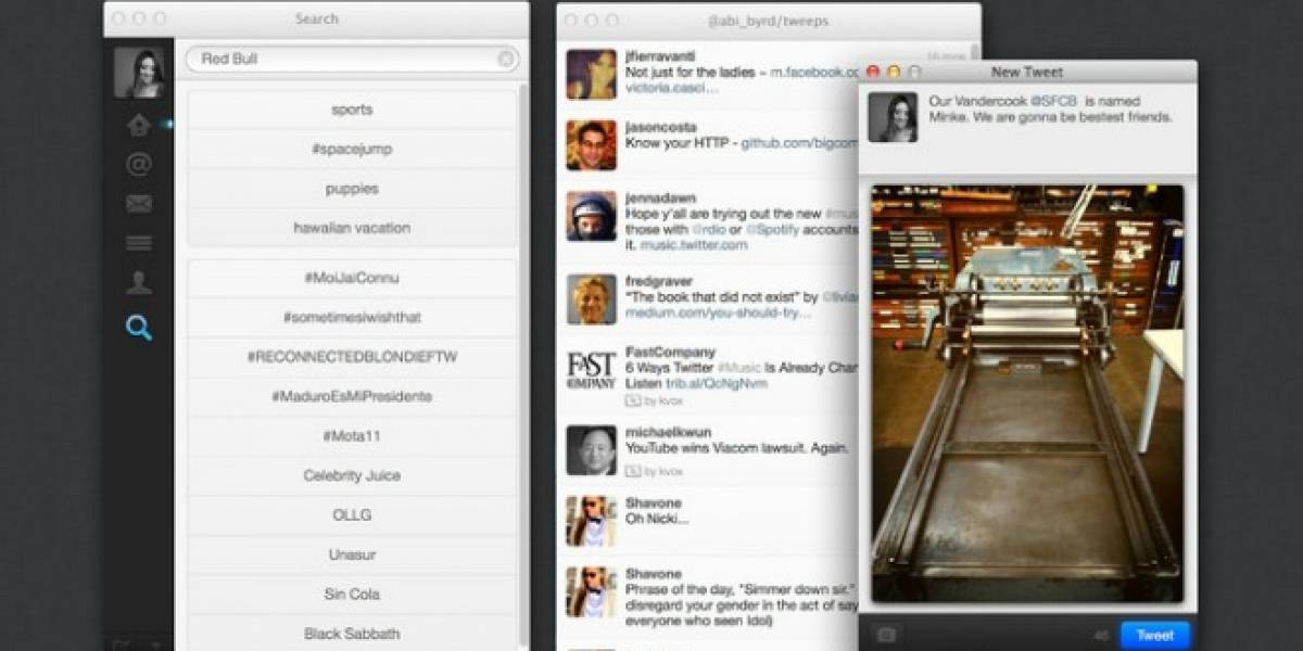 Twitter para Mac ahora está en español