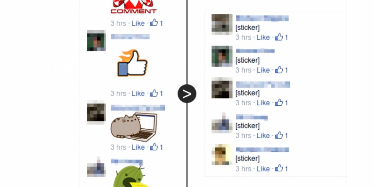 La forma más fácil de deshacerte de los stickers en Facebook