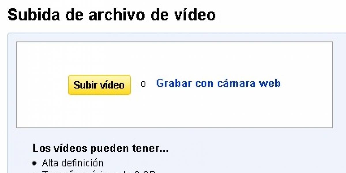 Usuarios seleccionados podrán subir videos sin límite de tiempo a YouTube