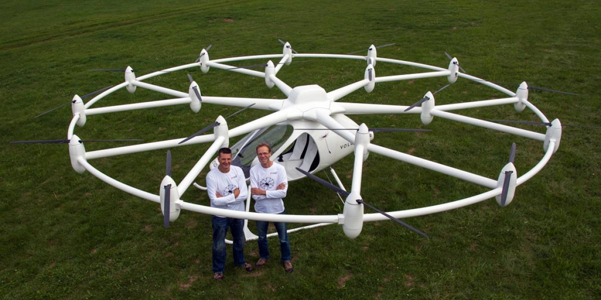 Helicóptero eléctrico para dos personas logra su primer vuelo exitoso