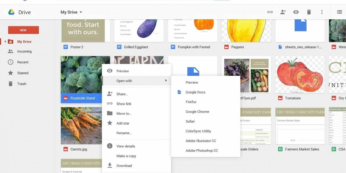Ya podrás abrir archivos de Drive con programas de tu computador