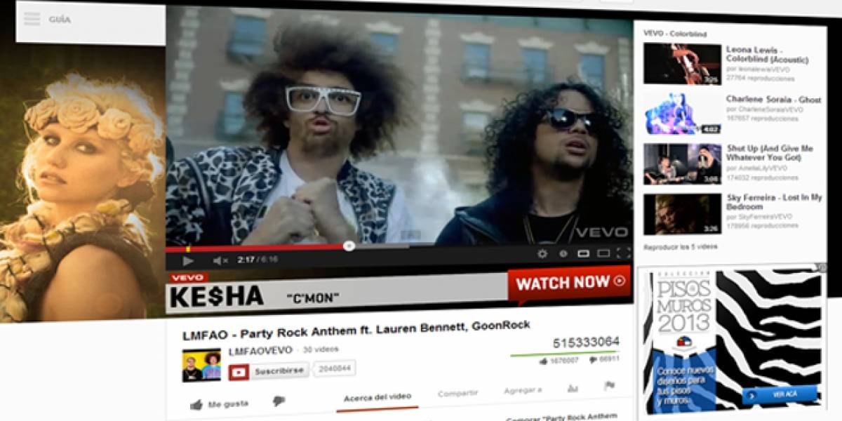 YouTube planea invertir en Vevo.com