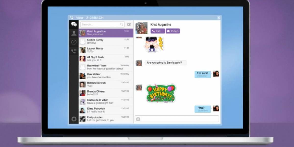 Viber lanza aplicación para Windows y Mac, y llega a 200 millones de usuarios