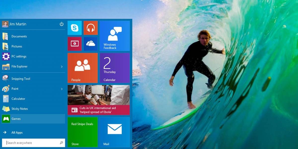 Se filtra nueva versión de Windows 10 build 9888