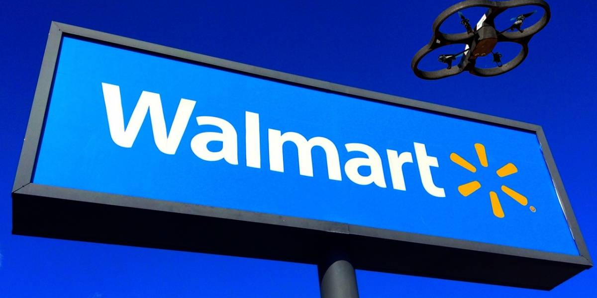 Walmart ahora quiere usar drones para entregar las compras del súper