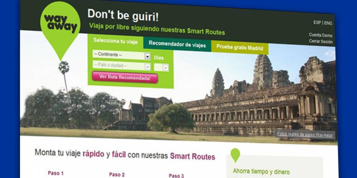 España: Way Away o la forma de planificar tu viaje sin agencias