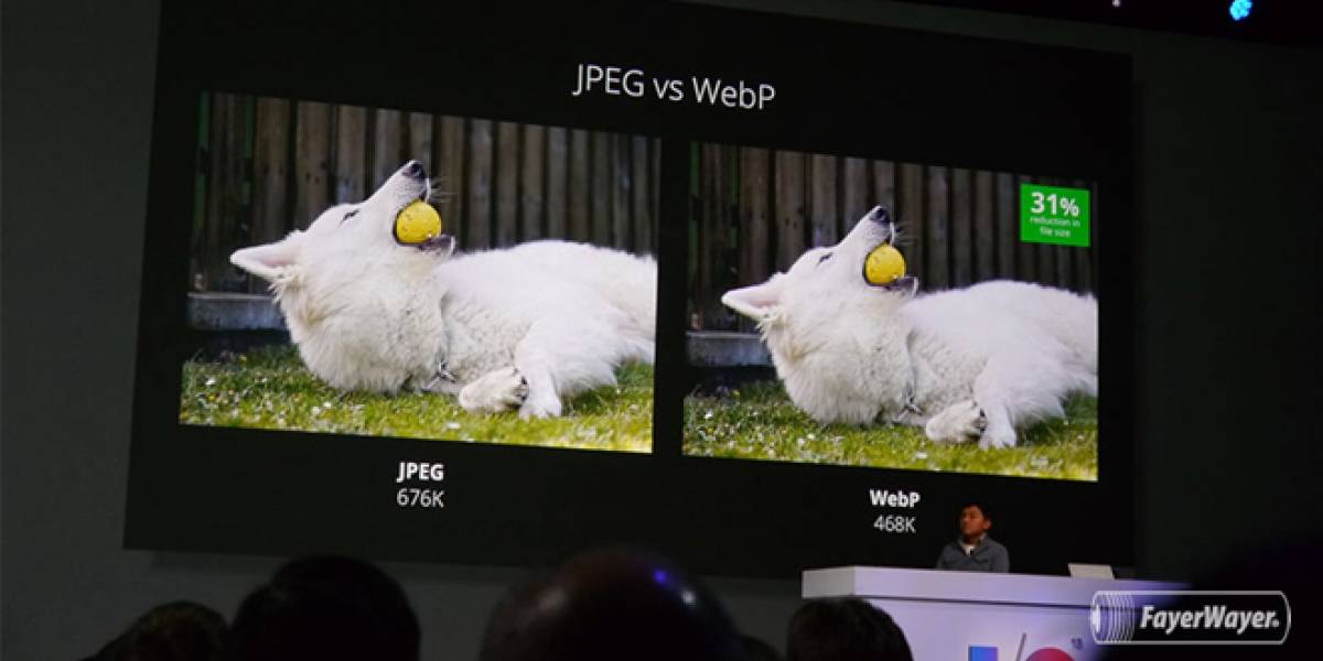 Google estrena nuevo formato WebP para imágenes que compite a JPG y GIF #IO13