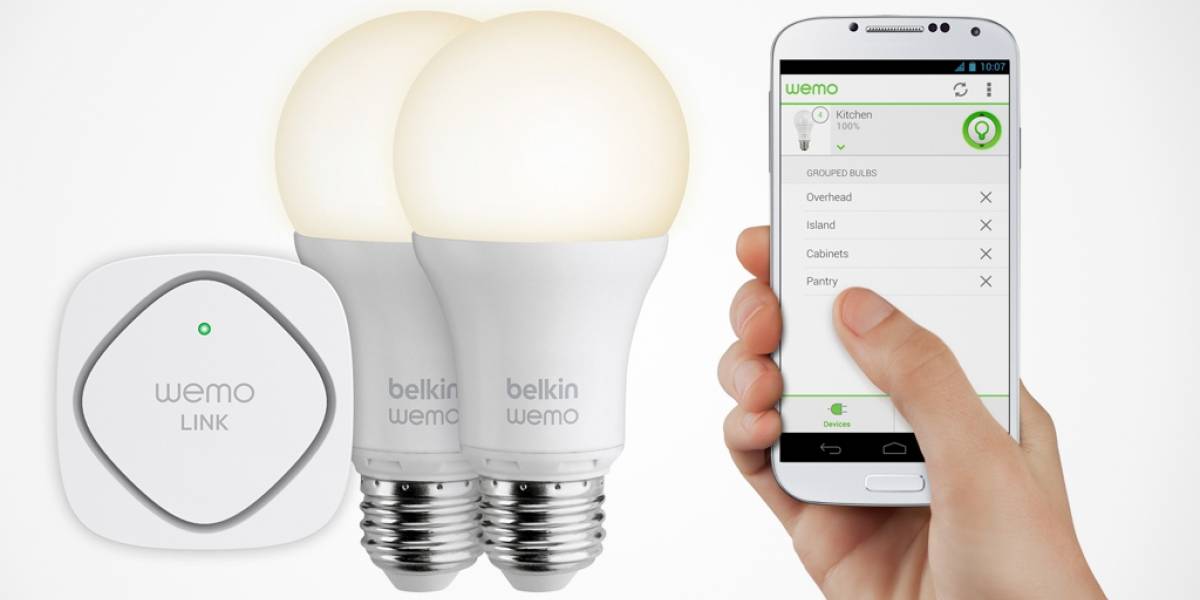 Belkin suma ampolletas inteligentes a su línea WeMo #CES2014
