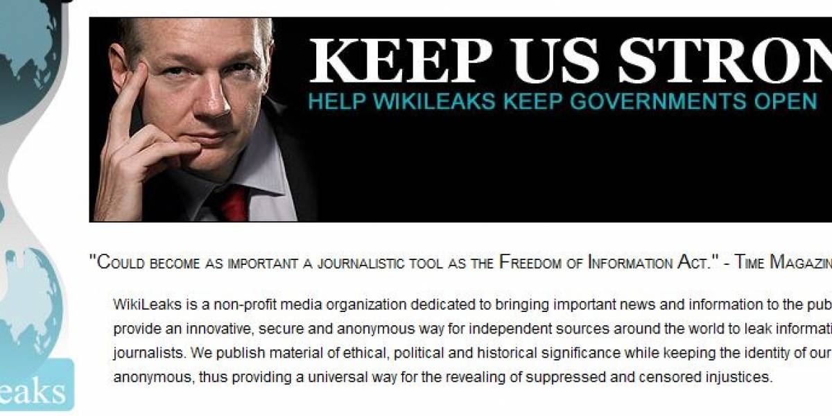 Estados Unidos obtiene órdenes judiciales contra Google y Sonic por caso WikiLeaks