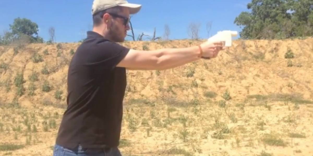 Así funciona la pistola totalmente impresa en 3D