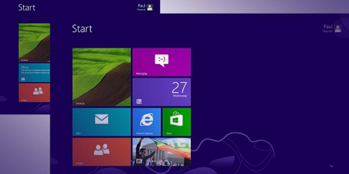 Se filtra más de Windows Blue: Será posible sincronizar la pantalla de inicio entre varios PCs