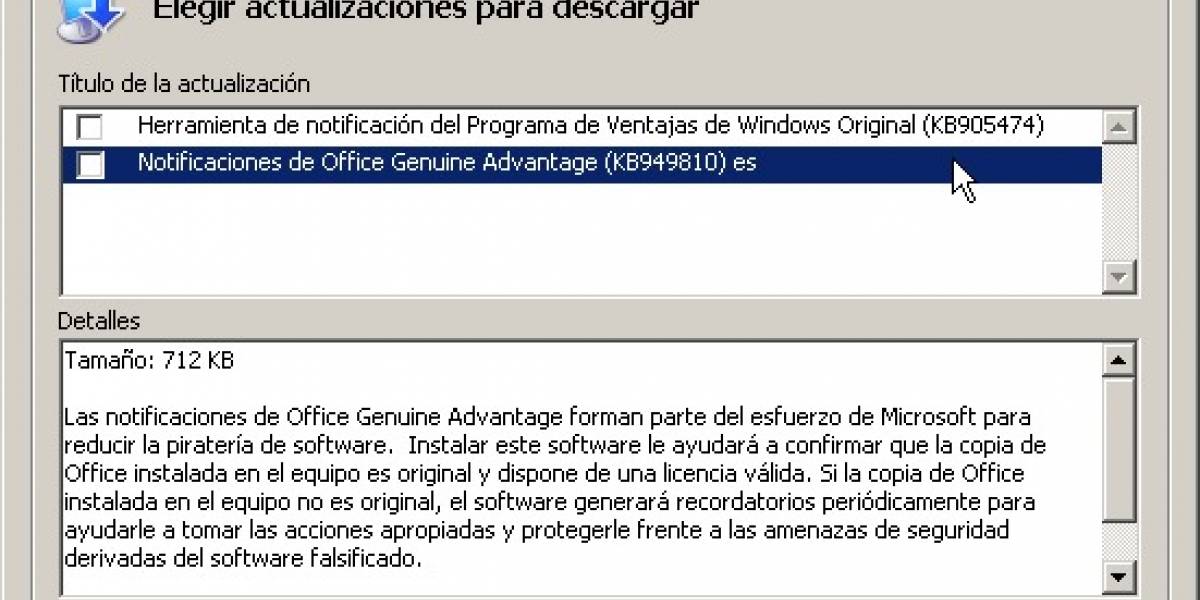 Microsoft da de baja Office Genuine Advantage sin mayores explicaciones