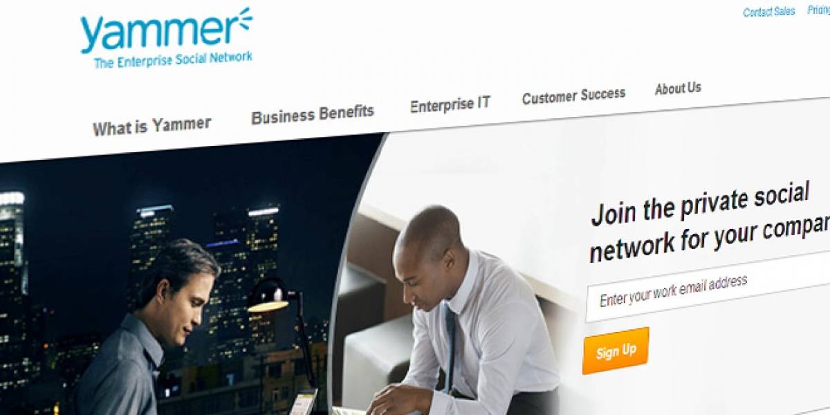Futurología: Microsoft compraría Yammer por USD$1.000 millones