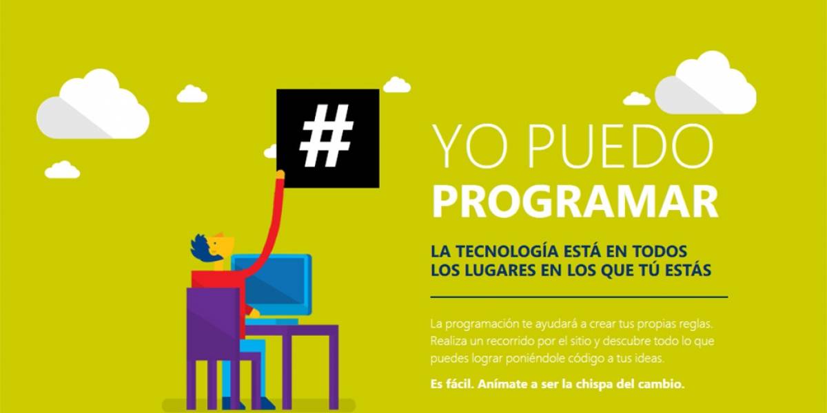 Microsoft lanza iniciativa para que jóvenes aprendan a programar