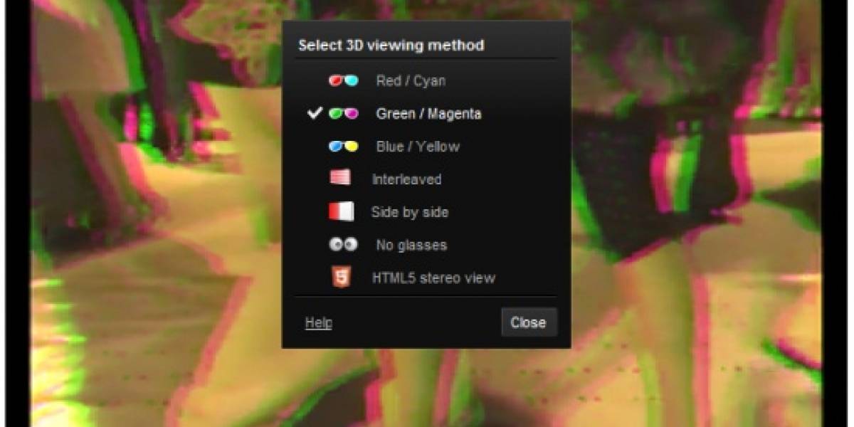 YouTube ahora permitirá la conversión de videos 2D a 3D