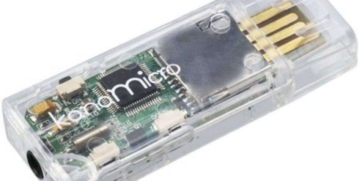 Kana-Micro: Un reproductor de MP3 muy pequeño